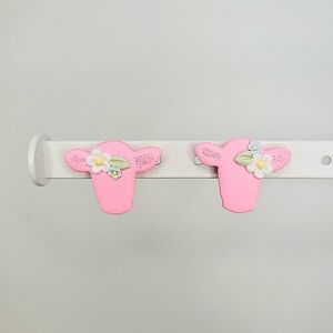 Handmade Polymer Clay Cow Earrings